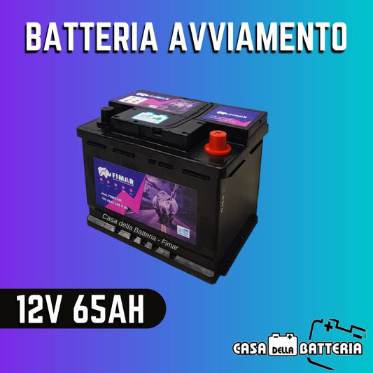 Batteria avviamento 65AH L2 DX Fimar