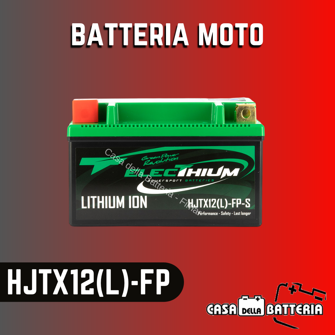 Batteria avviamento al litio Electhium HJTX12(L)-FP-S