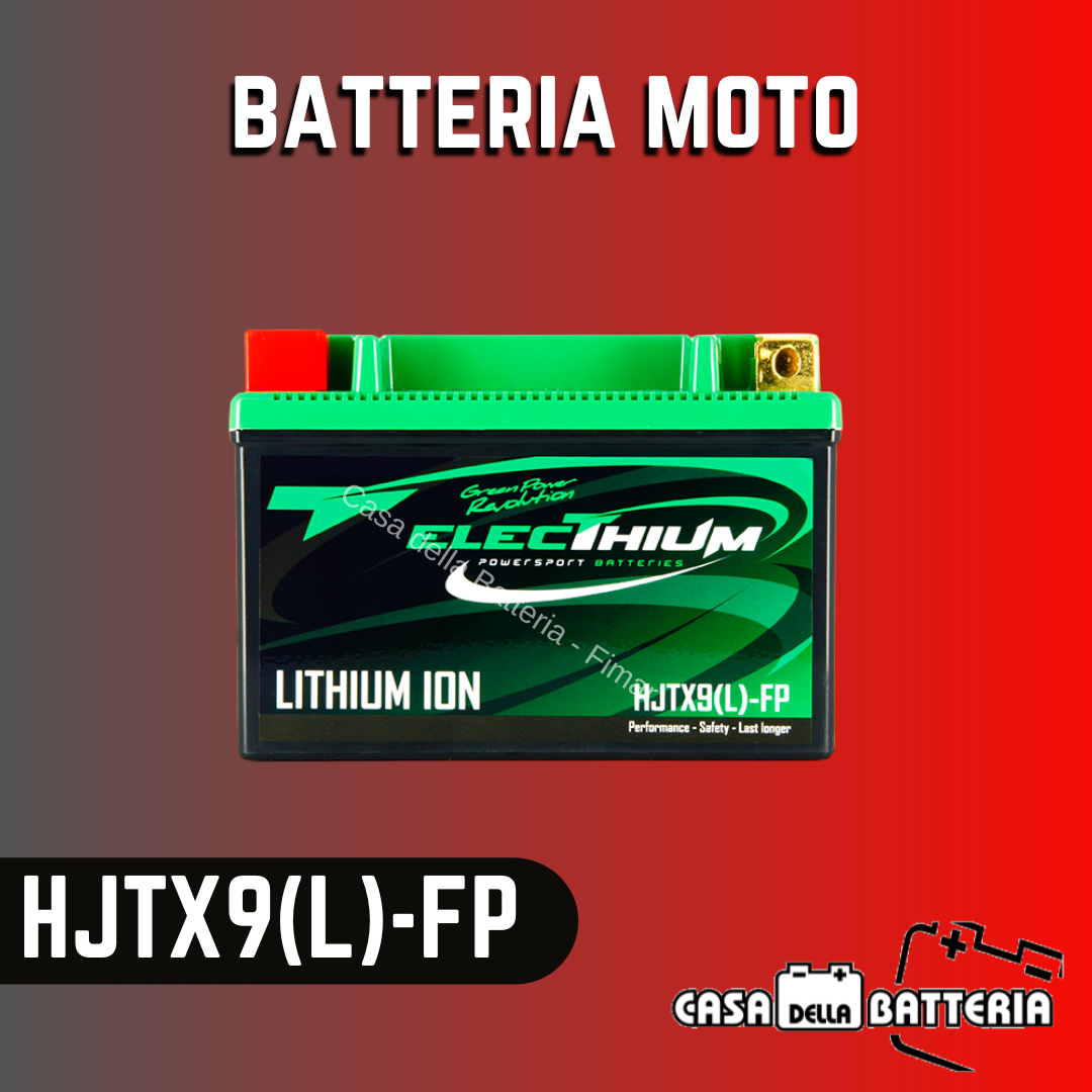 Batteria avviamento al litio Electhium HJTX9(L)-FP