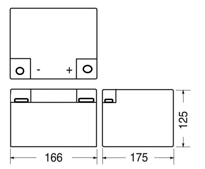 Batteria 12V 26AH Energy Safe Deep Cycle