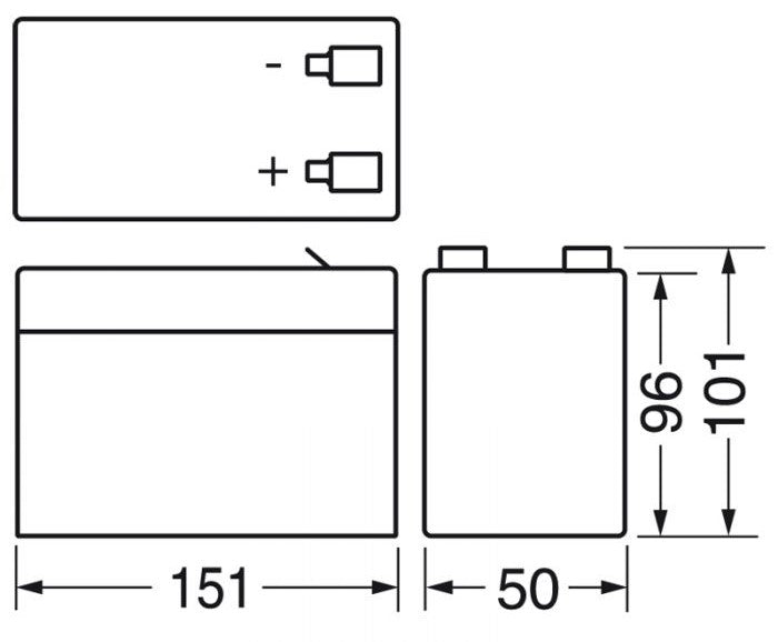Batteria 12V 6AH Energy Safe