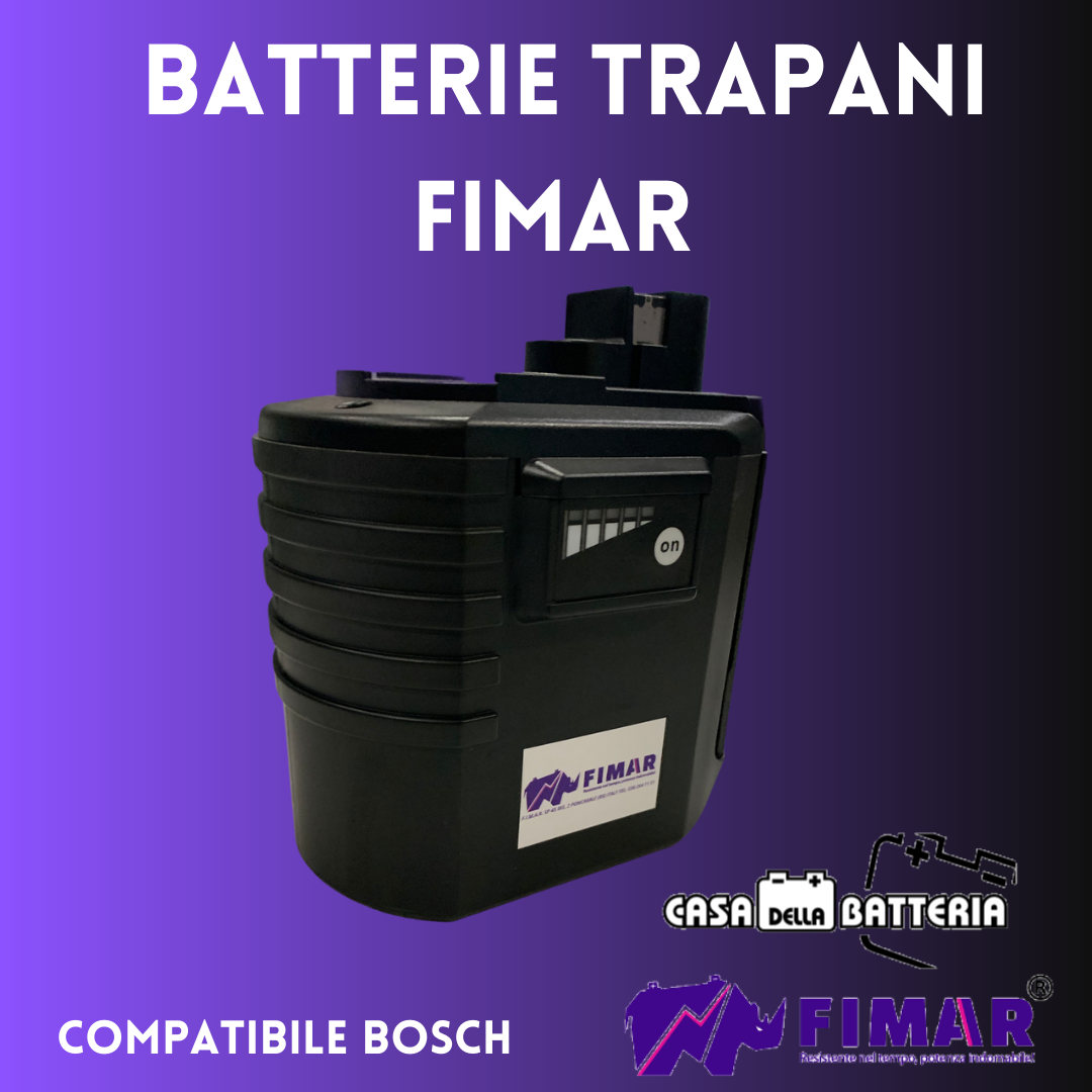 Batteria trapano bosch 24V 3AH