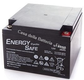 Batteria 12V 26AH Energy Safe Deep Cycle