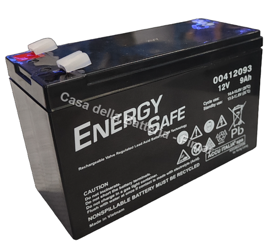 Batteria 12V 9AH Energy Safe