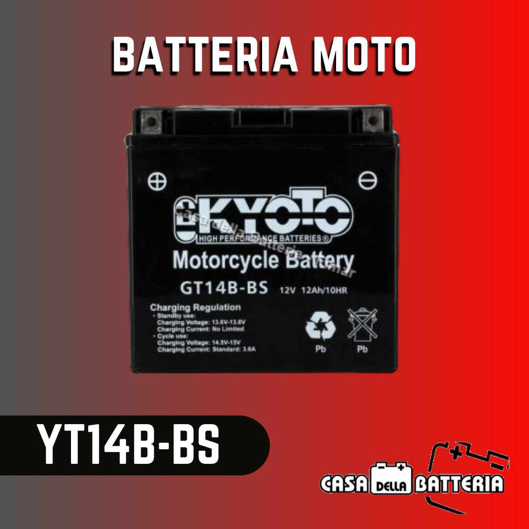Batteria avviamento YT14B-BS Kyoto