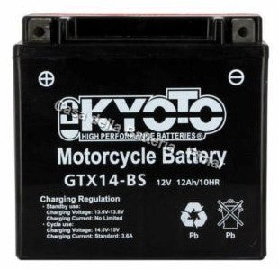 Batteria avviamento YTX14-BS Kyoto