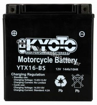 Batteria avviamento YTX16-BS Kyoto
