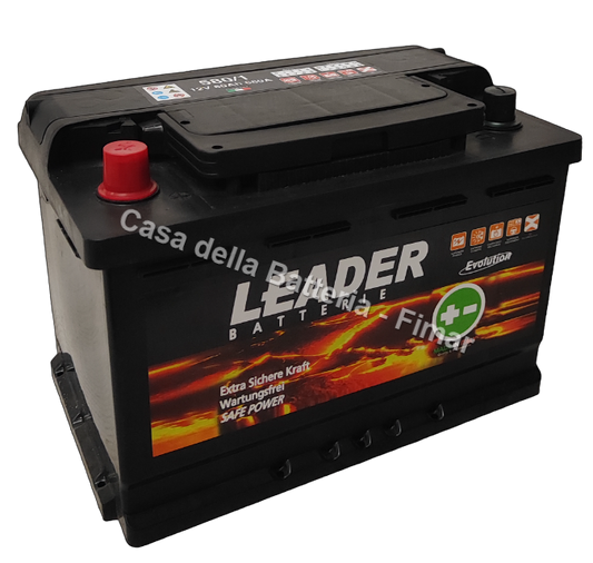 Batteria avviamento 80AH L3 SX Leader