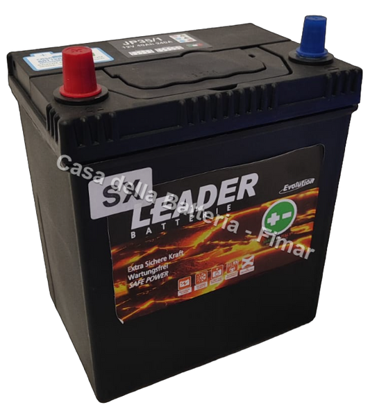Batteria avviamento 40AH NS40 SX Leader sigillata japan poli piccoli