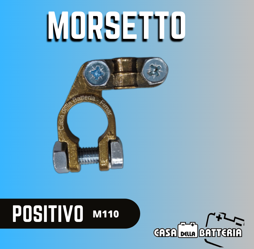 MORSETTO BATTERIA POSITIVO MOD. M110