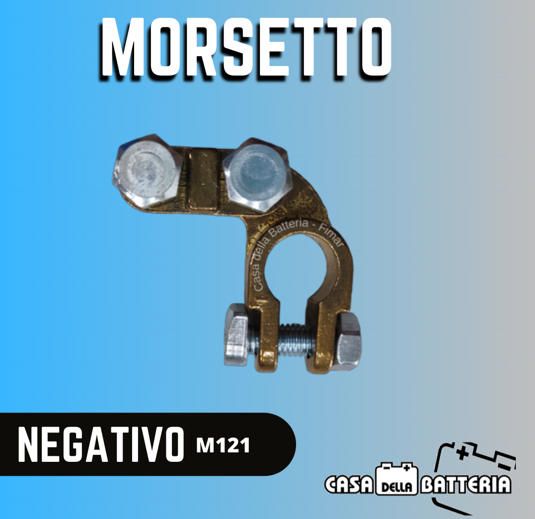 MORSETTO BATTERIA NEGATIVO MOD. M121