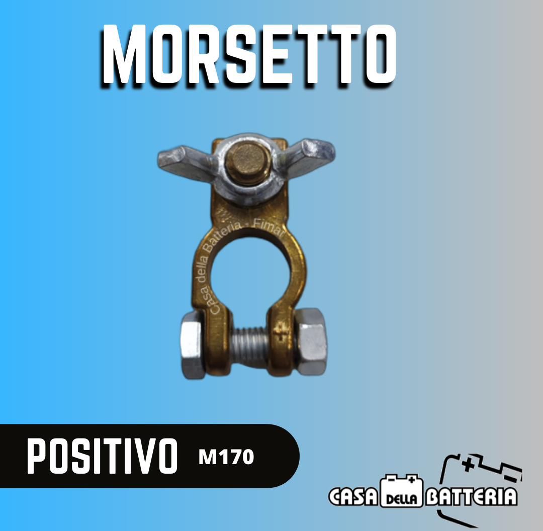 MORSETTO BATTERIA POSITIVO MOD. M170