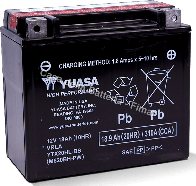 Batteria avviamento YTX20HL-BS Yuasa