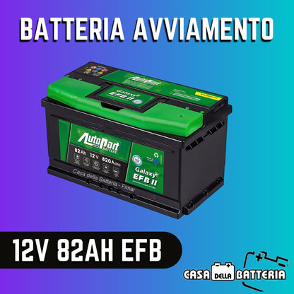 Batteria avviamento 82AH L4 DX Autopart EFB