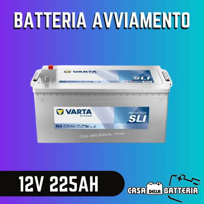 Batteria avviamento 225AH SX Varta Promotive SLI