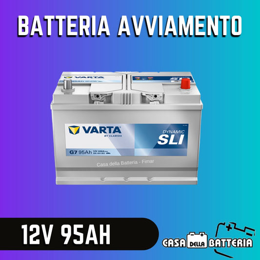 Batteria avviamento 95AH DX D31 Varta Dynamic SLI