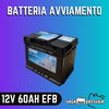 Batteria avviamento 60AH L2 DX Exide EFB