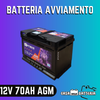 Batteria avviamento 70AH L3 DX Fimar AGM