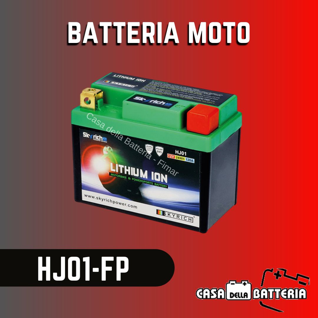 Batteria avviamento al litio Skyrich HJ01-FP