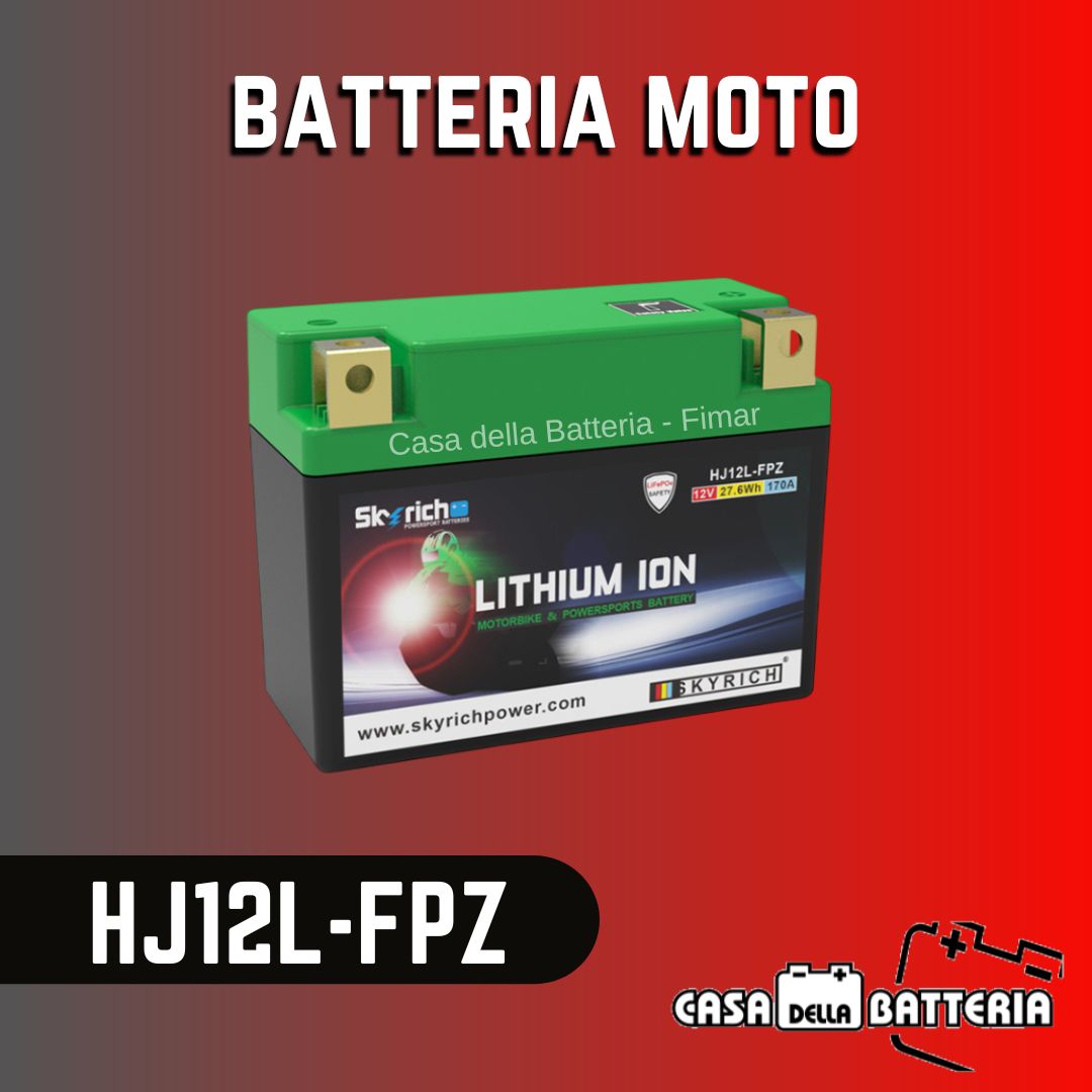 Batteria avviamento al litio Skyrich HJ12L-FPZ