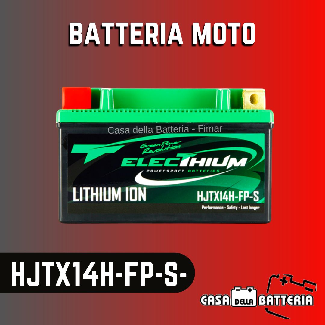 Batteria avviamento al litio Electhium HJTX14H-FP-S