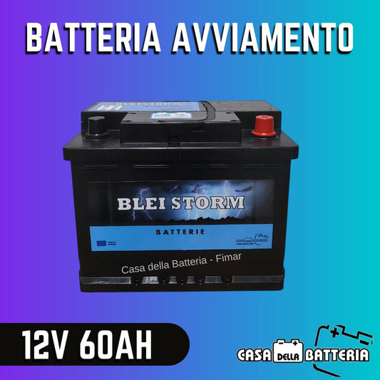 Batteria avviamento 60AH L2 DX Blei Storm