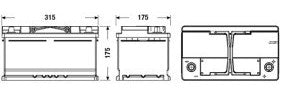 Batteria avviamento 85AH L4B DX Fimar ribassata