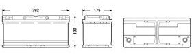 Batteria avviamento 110AH DX L6 Exide