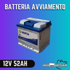 Batteria avviamento 52AH DX L1 Varta Blue Dynamic sigillata