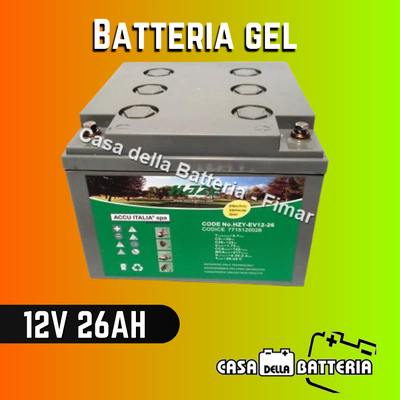 Batteria 12V 26AH Haze Gel