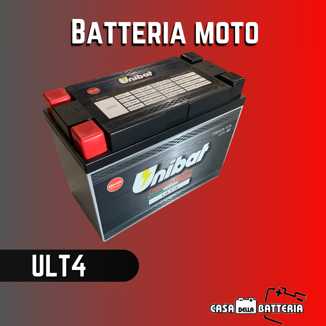 Batteria avviamento al litio LiFePo4 ULT4 - fimarshop
