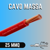 CAVO MASSA ROSSO SEZ. 25 mmq.