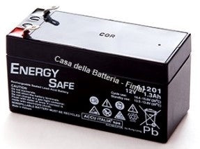 Batteria 12V 1,3AH  Energy Safe