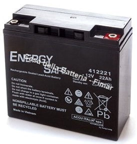 Batteria al piombo ENERGY SAFE 12V 5Ah : : Auto e Moto