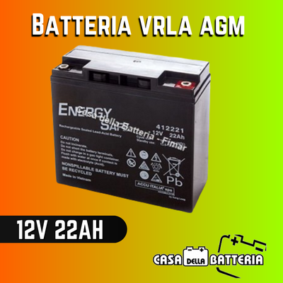 Batteria 12V 22AH Energy Safe Starter