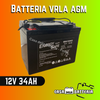 Batteria 12V 34AH Energy Safe Deep Cycle