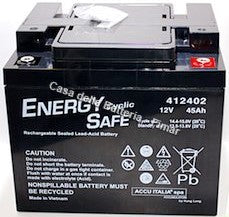 Batteria 12V 45AH Energy Safe Deep Cycle