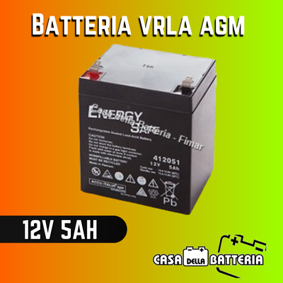 Batteria 12V 5AH Energy Safe