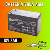Batteria 12V 7AH Energy Safe faston 6,3 mm.