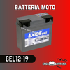 Batteria avviamento G12-19 52015 Exide Gel