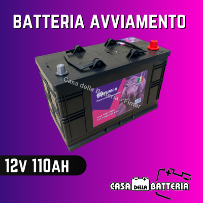 Batteria avviamento 110AH COMPACT DX Fimar