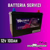 Batteria servizi/trazione 12V 100AH DX Fimar piastra piana
