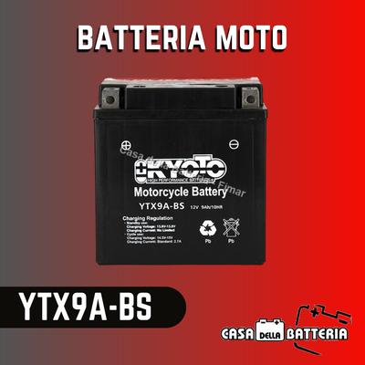 Batteria avviamento YTX9A-BS Kyoto