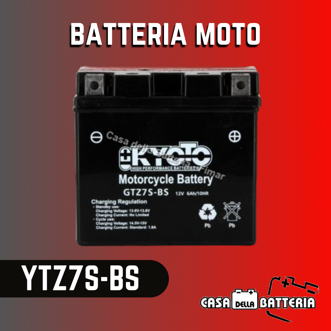 Batteria avviamento YTZ7S-BS Kyoto - fimarshop