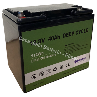 Batteria LiFeP04 12,8V 40AH Fimar