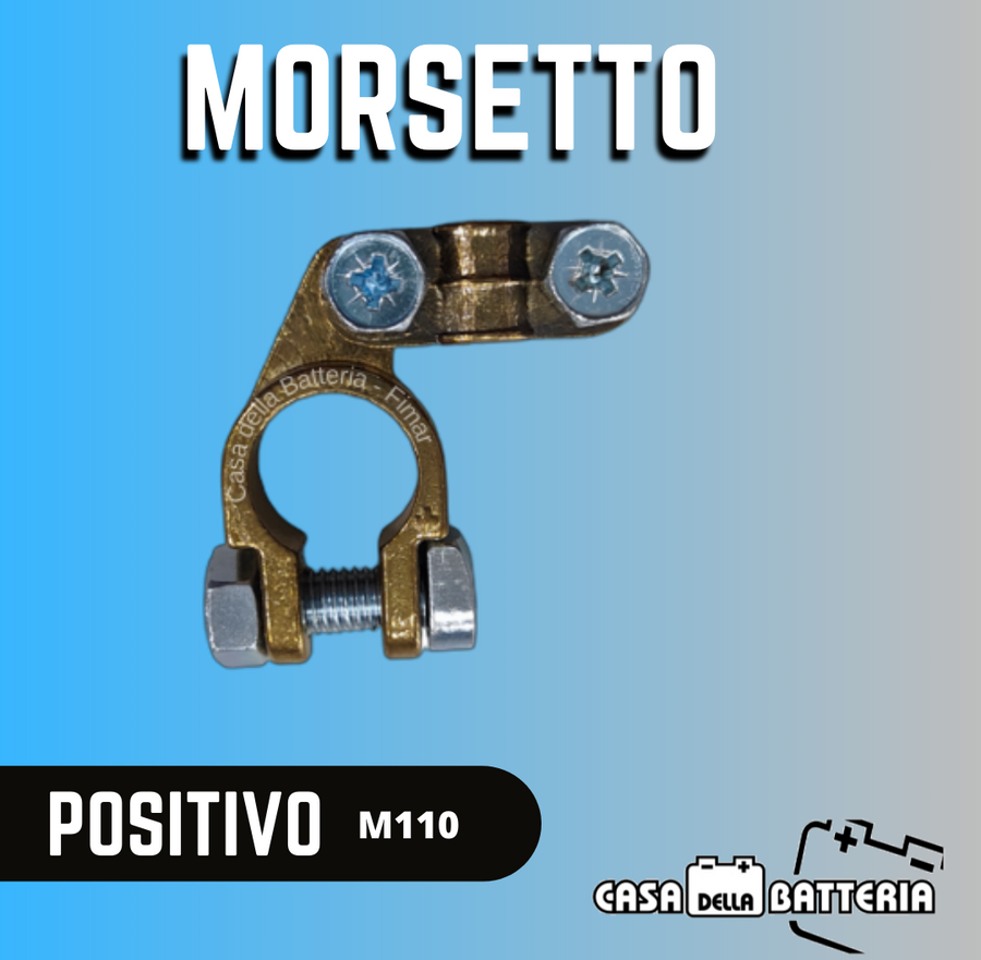 morsetto per batteria negativo