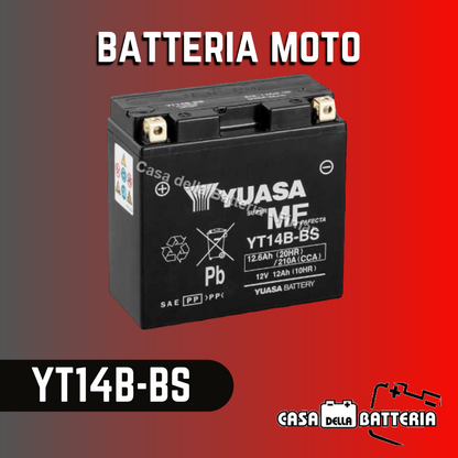 Batteria avviamento YT14B-BS Yuasa