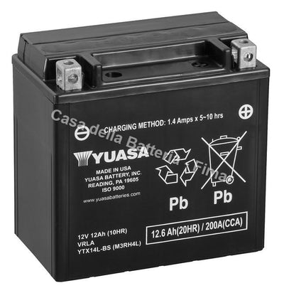 Batteria avviamento YTX14L-BS Yuasa