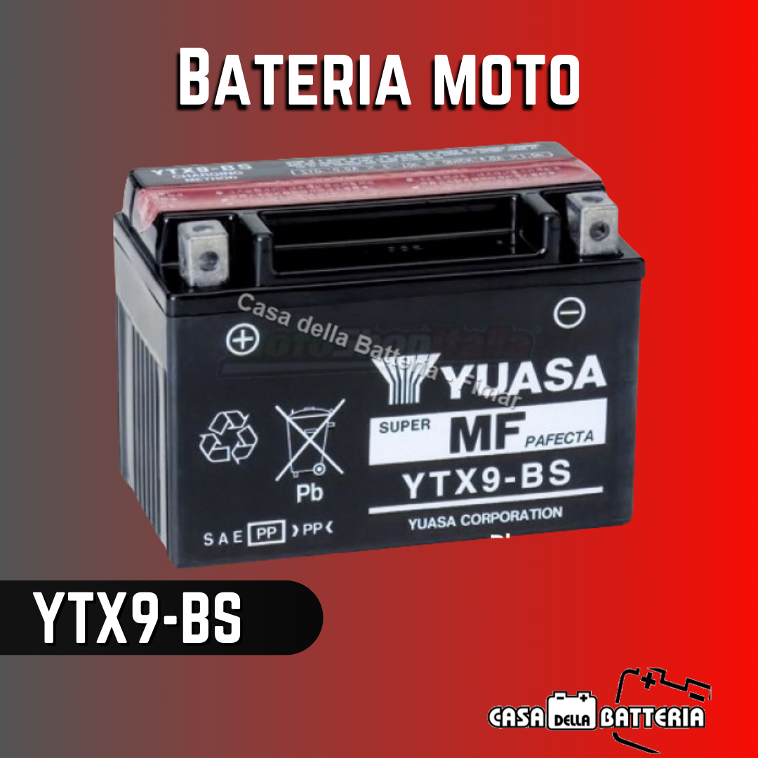 Batteria avviamento YTX9-BS Yuasa - fimarshop